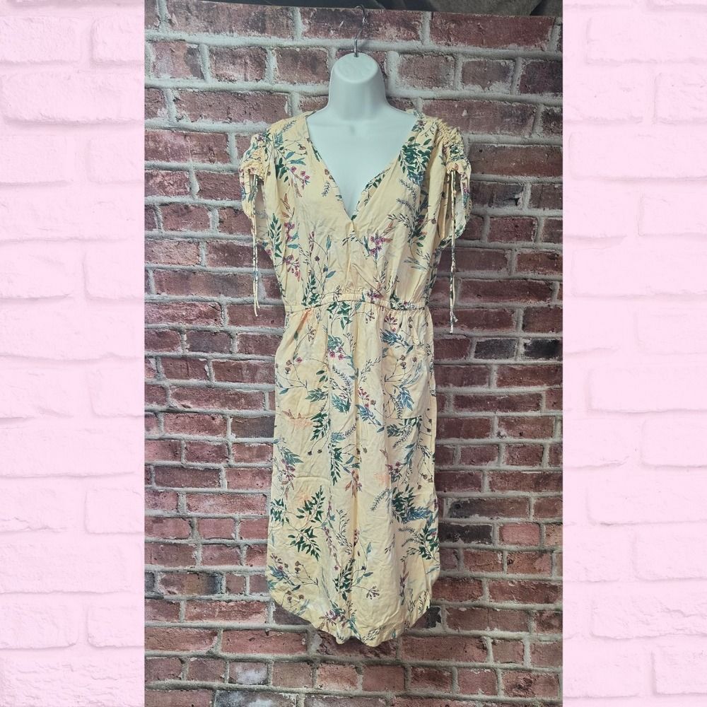 Women's PEYTON & PARKER‎ Short Sleeve Floral Dress Medium